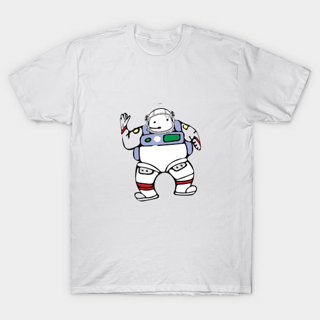 robot astronaut  big T-Shirt by holako5